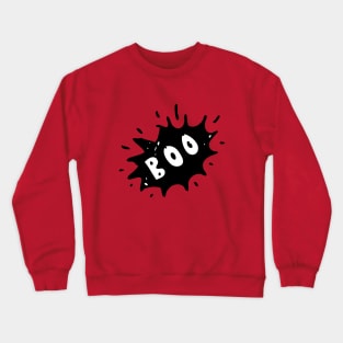 Scary Boo Ghost Halloween Crewneck Sweatshirt